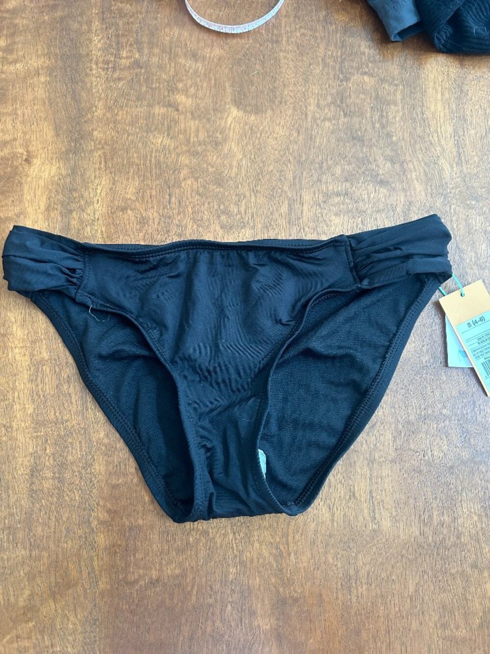 Black bikini bottoms